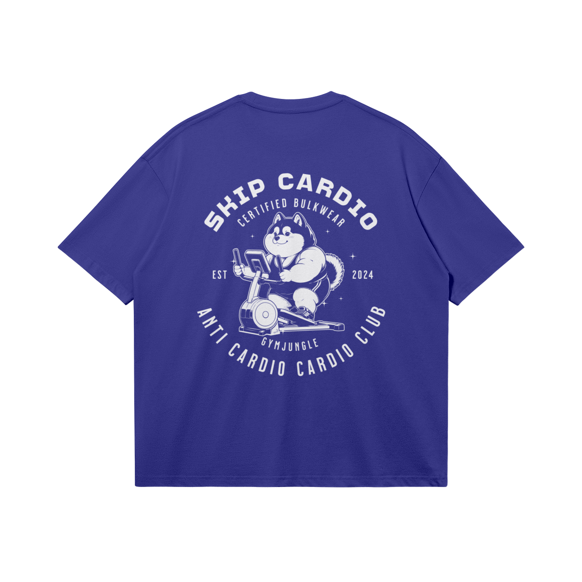 Anti Cardio Cardio Club / Husky Stepper Boxy T-Shirt