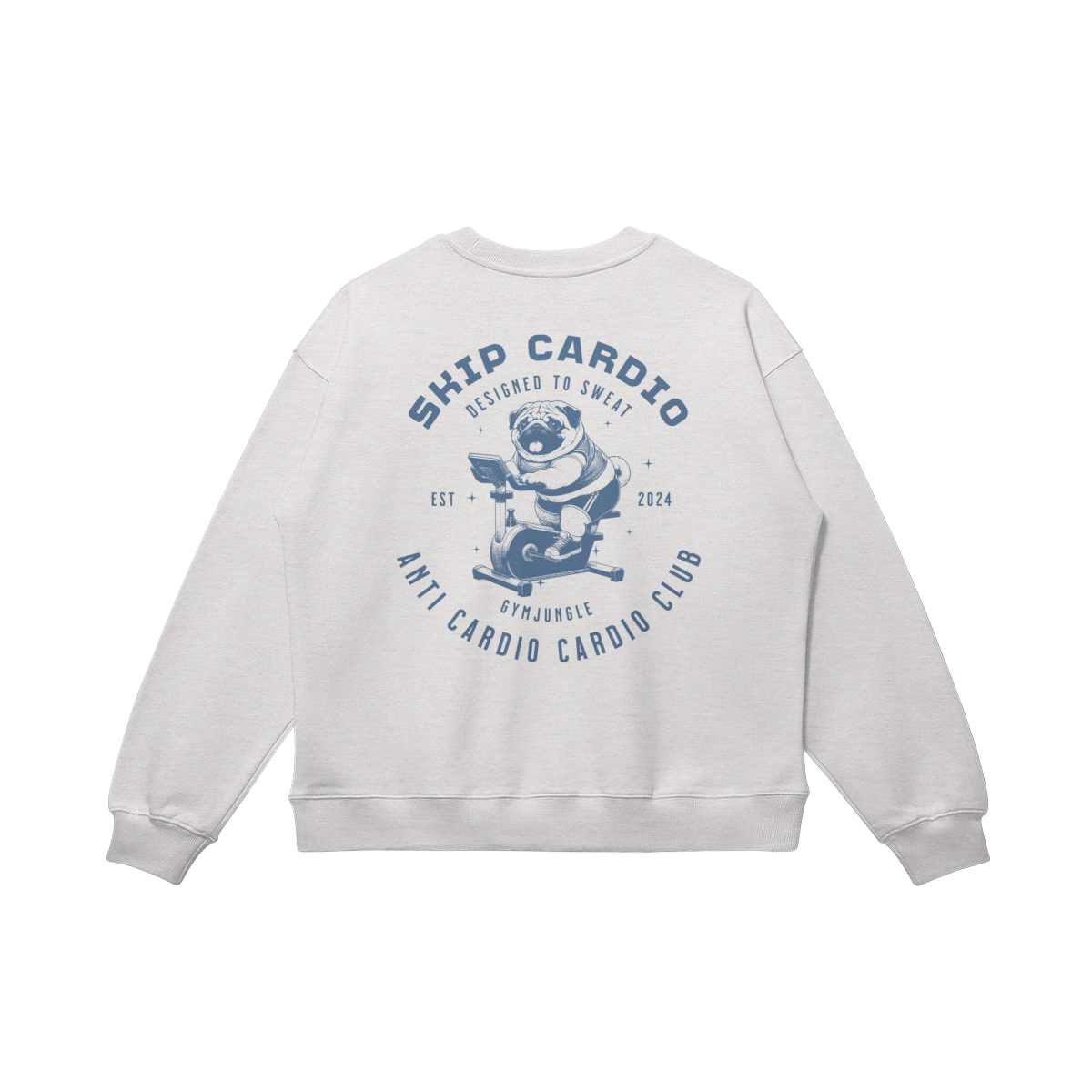 Pug Bike - Oversized Sweatshirt